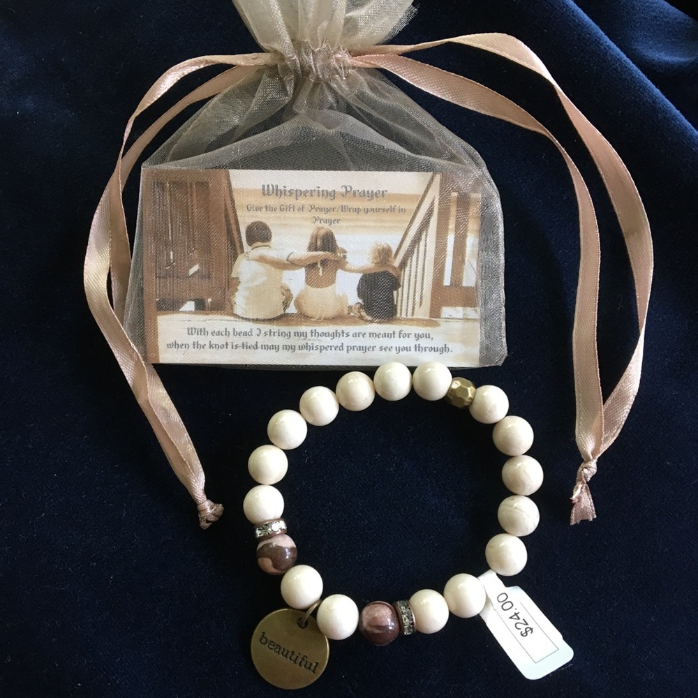 Whispering Prayer Beaded Bracelet